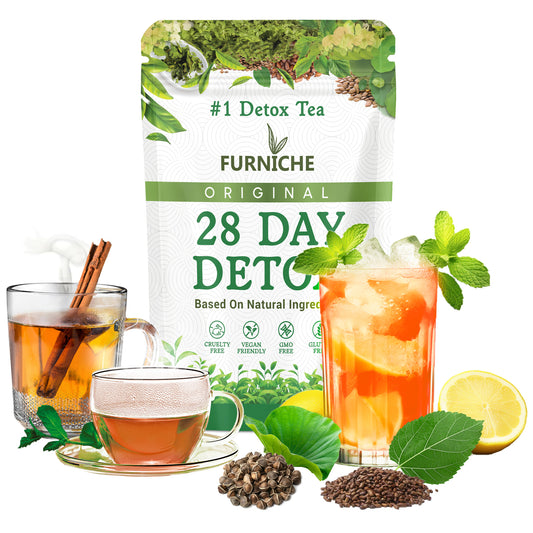 Detox Tea – Natural Herbal Cleanse Tea for Metabolism, Bloating & Colon Cleanse - 28 Day Servings